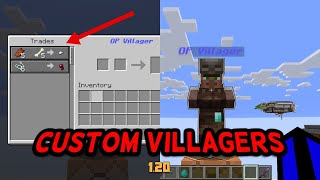 How to Make Custom Villager Trades in Minecraft 1205 [upl. by Lenssen]