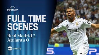 Kylian Mbappe scores on debut as Real Madrid win record sixth UEFA Super Cup 🏆 [upl. by Ahsineg]