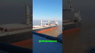 BulkCarrierShip quotALKYONI SBquot CrudeOilTanker Ship quotCABO PILARquot PuntaIndioChannel ARG 17072024 [upl. by Candis]