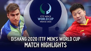 Ma Long vs Darko Jorgic  2020 ITTF Mens World Cup Highlights R16 [upl. by Bouzoun]