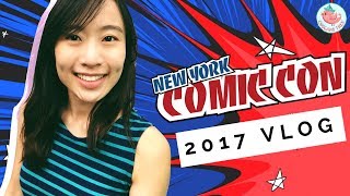 New York Comic Con 2017  First Time Vlog NYCC  Comic Convention in NY [upl. by Kerby992]