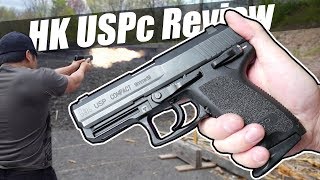 The Heckler amp Koch USP Compact Review [upl. by Aicenek]