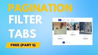 How To Make A Portfolio Filter Pagination In Wordpress 2024 [upl. by Kovar]