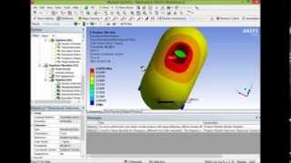 Random vibration analysis with Ansys Workbench [upl. by Pinsky245]