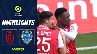 STADE DE REIMS  ESTAC TROYES 4  0  Highlights  SdR  ESTAC  20222023 [upl. by Tama]