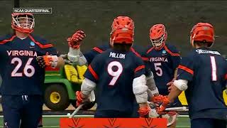 Virginia vs Johns Hopkins  2024 NCAA Mens Lacrosse Tournament  Quarterfinal Highlights [upl. by Waki]