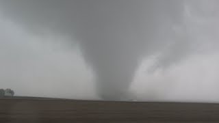 INSIDE A POWERFUL WEDGE TORNADO in Dominator 3  Salem Iowa [upl. by Tiduj]