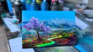 Colorado spring spray paint [upl. by Asetal]