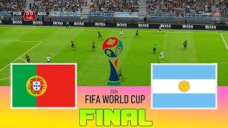 PORTUGAL vs ARGENTINA  Final FIFA World Cup 2026  Full Match All Goals  Football Match [upl. by Kirkpatrick]