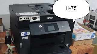 EPSON M15140 Hari75 tinta non original dan tutorial fotocopy buku paket sekolah [upl. by Sacks]