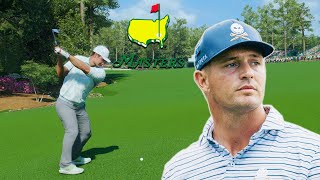 BRYSON DECHAMBEAU AT THE MASTERS  EA Sports PGA Tour Gameplay [upl. by Carolle998]