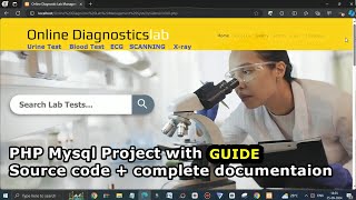 Online Lab management system PHP Project with 100 working source code download  final year project [upl. by Valentino]