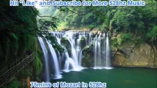 75 Minutes of Mozart 528hz [upl. by Faustena]