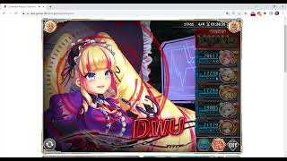 Kamihime Project R JP Ver  DWU Ragnarok Event Run No Turns Taken [upl. by Niltiac740]