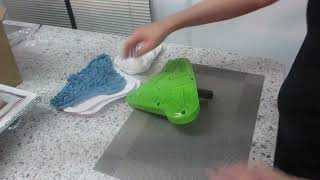 What You Get with the H2O X5 Super Cleaning Kit Cloth Pack for Steam Mop  DEMO [upl. by Merc]