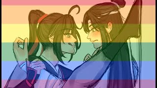 Así se saludan los hombres de Yunmeng animatic wangxianxicheng  MDZS [upl. by Inama327]