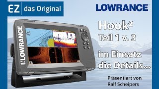 Lowrance HOOK2 Echolot Test in Norwegen  Echolotzentrum erklärt  Teil 1 von 3 [upl. by Onitnatsnoc]