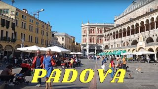 PADOVA Padua  ITALY 🇮🇹  OTTOBRE 2023  4K Walking Tour [upl. by Abagail529]