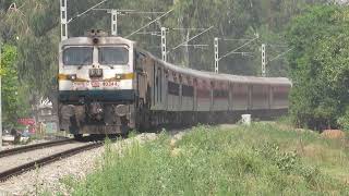 UDHAMPUR JANMABHOOMI EXPRESS 19107 HEADING TOWARDS JAMMU TAWI [upl. by Seppala72]