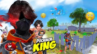 Best Fight In Pochinok with 100 Level Pro Player amp V Badge Youtuber 💀 Free Fire [upl. by Ahsille]