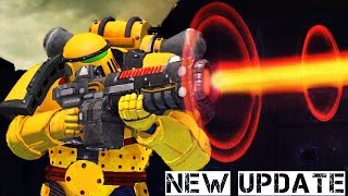 NEW WEAPON Volkite Caliver gameplay  Warhammer 40k Space Marine Augmented Mod [upl. by Elatan158]