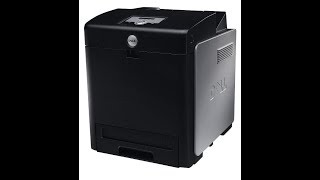 Dell 3110cn 3115cn  3130cn Color Laser Printer  Replace Drum [upl. by Ielirol]