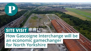 How Gascoigne Interchange will be an economic gamechanger for North Yorkshire [upl. by Noswad147]