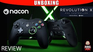 Nacon Revolution X Pro Controller Unboxing y análisis de este pad para Xbox y Windows [upl. by Leasim839]