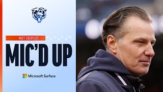 Matt Eberflus  Micd Up  Chicago Bears [upl. by Antebi]