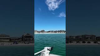 Fishing from Grayton Beach and the GORGEOUS views from the boat  30A Florida [upl. by Kimball]