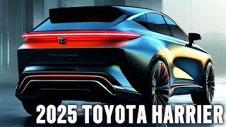 A Futuristic Marvel Unveiled  2025 TOYOTA HARRIER  Whats New in the 2025 Toyota Harrier toyota [upl. by Wilber]