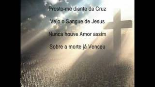 Aline Barros  Diante da Cruz  com Letra [upl. by Virnelli]