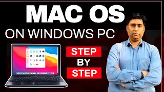 How to install macOS on LaptopPC  Step by step install macOS 14 on any PC or laptop HINDI [upl. by Aeniah]