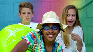 Try Not To Laugh MattyBRaps amp Liv VS Justin [upl. by Koblick808]