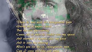 Crosby Stills Nash Immigration Man With Lyrics [upl. by Boyden]