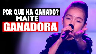 GANADORA DE LA VOZ KIDS MAITE Análisis en BATALLAS la voz kids Colombia 2019 LO MEJOR [upl. by Anawyt1]