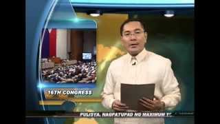 Epira Law ammendment and Cabotage Law advancement in opening of 2nd session of 16th Congress [upl. by Attinahs601]