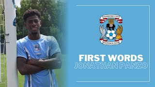 First Words  Jonathan Panzo [upl. by Horowitz]