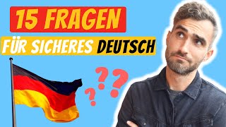 Über diese Themen MUSST du auf Deutsch sprechen können  Deutsch B1 B2 [upl. by Franckot]