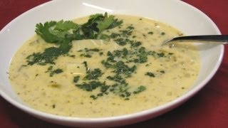 Creamy Green Chili and Cheese Soup  Lynns Recipes [upl. by Shoshanna]