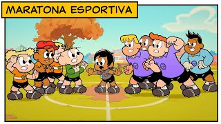 Maratona Esportiva ⚽  Turma da Mônica [upl. by Zeni376]