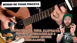 Musisi ini tidak percaya  Bagaimana mungkin AlipBata seperti memainkan 5 instrumen musik sekaligus [upl. by Haimerej]