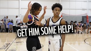 8th Grade Peyton Kemp GETS WILD vs Mookie Betts AAU Team amp The Family HEATS UP [upl. by Rafaj992]