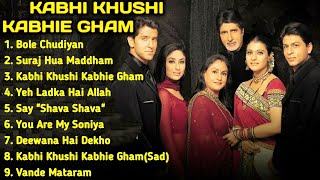 Kabhi Khushi Kabhie Gham Movie All Songs Shahrukh Khan amp KajolMUSICAL WORLD [upl. by Caresse]