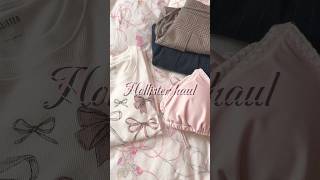 Hollister haul 💗 haul fashion shoppinghaul trending [upl. by Demmer]