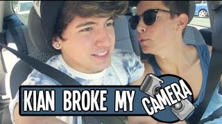 KIAN BROKE MY CAMERA [upl. by Yunfei]