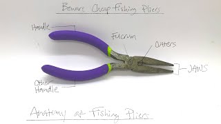 BEWARE OF CHEAP FISHING PLIERS  Review of Bad vs Good Fishing Pliers Features  KastKing [upl. by Oneal]