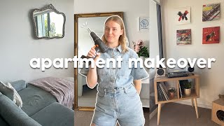 EXTREME APARTMENT MAKEOVER 🔨 redoing  redecorating my entire apartment  melbourne australia [upl. by Damiano370]