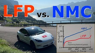 TESLA Akku Vergleich NMC vs LFP  Warum LFP auf 100 Laden Welcher Akku ist besser [upl. by Jami]