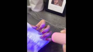 UV Gel Nail Stickers gelnailsticker nails nailtutorial gelnails [upl. by Immaj]